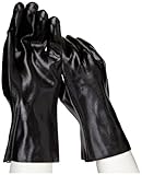 West Chester 1027 Cotton Glove, Chemical Resistant, Gauntlet Cuff, 12 Length, Large (Pack of 12 Pair