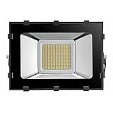 LED投光器 9000LM 長寿命　IP65防塵防水 高輝度 薄型 作業灯 屋内屋外汎用 防水 フラッドライト 車庫 照明 led ライト18ヶ月保証付き 100W/B