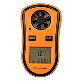 (Ckeyin) デジタル 風速計 温度計搭載モ\\デル 風速計測 持ち運びに便利な LCDバックライト付き