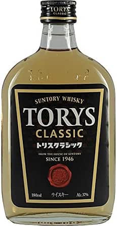 Amazon Co Jp サントリー ウイスキー トリス クラシック ポケット 180ml 食品 飲料 お酒