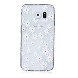 UNEXTATI Galaxy S6 用 ケース 耐衝撃 高品質 TPU ハード カバー 超薄型ケース 全面保護 脱着簡単 クリア 透明 Samsung Galaxy S6カバー Cover (ホワイ