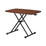 ガス圧リフトテーブル LFT-TK900BR ブラウン