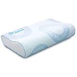 解剖学的Musical pillow-メモリfoam- Luxury case-首の枕Sleeping