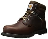 Carhartt メンズ Carhartt Men's 6" Waterproof Steel Toe CMW6264 カラー: ブラウン