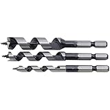 木工用ドリル3本セット 6・9・12mm DSW-1/木工ドリル【EB-SK11】