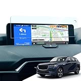 LANTU マツダ CX-60 用 ナビ フィルム 12.3インチ 傷防止強化 ガラス フィルム cx60 ナビ 保護フィルム 9H硬度 指紋防止 キズ防止 自己吸着タイプ 汚れ防止 cx 60 アクセサリー カスタム パーツ