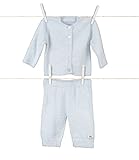 リトルジラフ ベビー服 Dolce スナッグル セーター&パンツセット 6-9m (ブルー) lg1090-02 【正規代理店輸入】