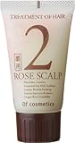 【髪もサラサラ頭皮ケア】薬用トリートメントオブヘア・2-ROスキャルプ 50g ローズブーケの香り Ofcosmetics(オブ・コスメティックス) [医薬部外品]