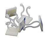 Yongcun Cable Dia 10mm/15mm Self Adhesive Twist Lock Cable Management Wave Locks Adhesive Kurly Lock