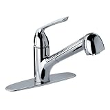 Glacier Bay Milano Single-Handle Pull-Out Sprayer Kitchen Faucet in Chrome by Glacier Bay [並行輸入品]