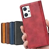 Oppo Reno7 A / Reno9 A ケース 手帳型 Reno9A Reno7A ケース カバー ネノ 7A 9A OPG04 au A201OP CPH2353 SIMフリー ワイモバイル 楽天モバイル 全対応 Reno 7A 9A ケース おっぽ oppo ネノ7A ネノ9A カバー OPPOreno7a OPPOreno9a ネノ7 A ネノ9 A オッポ Reno7A OPG04 スマホケース 手帳型 カバー case 適用 【iCoverCase】 合成皮革 内蔵マグネット ケース 手帳型 カードケース スマホケース 携帯カバー カード入れ スタンド機能 落ち着いた色 レトロ レッド