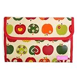 ようこそ赤ちゃんHappy母子手帳ケース（ジャバラタイプ）　おしゃれリンゴのひみつ（アイボリー）　B2901300　日本製