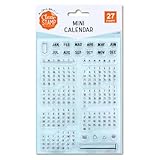 こどものかお スタンプ クリアスタンプシート MINI CALENDER／ミニ万年カレンダー 0980-041