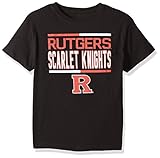 NCAA Boys 4 – 7 "フラグランナー"半袖Tシャツ ブラック