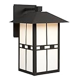 Galaxy Lighting 312021BK/WH Outdoor Wall Light [並行輸入品]