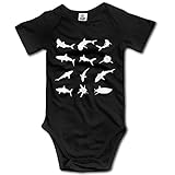 Shark Group 女の子の赤ちゃんショートスリーブオニーショーツ下着新生児の下着