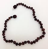 Healing Hazel Raw Baltic Amber Necklace - 11 - Cherry by Healing Hazel