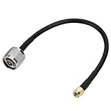 VBESTLIFE　RF同軸ケーブル　25mm Nオス-SMAオス　ストレートRF同軸ケーブル　超耐久性　 耐衝撃性　ピグテールRG58ライン