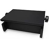 ピアノ足台 ピアノ補助台 両ハンドル 無段階 高さ調整 上下 14~23cm フットスツール Footstool …