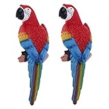 F Fityle 動物　オウム　鳥の吊り　可愛い　素敵　インテイア　装飾　　生き生き　耐久性