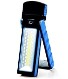 面で光る COB チップオンボード 高輝度 LED ハイパワー フレキシブル 2WAY ライト (フック、マグネット 付き)