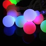 InnooTech Globe Battery Operated Indoor String Lights 40 Led Fairy for Bedroom Outdoor Wedding Party