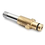 ILS - 1/4 Inch Male Copper Snow Foam Lance Adapter Pressure Washer Gun Quick Connector