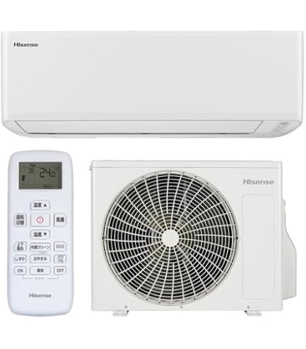 Amazon.co.jp: Hisense HA-S22G-W Sシリーズ [エアコン (おもに6畳用