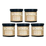 【5個セット】 GONESH(ガーネッシュ) 置き型芳香剤 ゲルエアフレシュナー ホワイトムスク (シャボンの香り) 78g