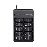エレコム テンキー 有線 メンブレン Mサイズ RoHS指令準拠 ブラック TK-TCM011BK/RS
