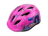 Osize キッズプリントパターンヘルメット子供のためのサイクリングのための保護調整可能なヘルメットヘルメット（ピンク）