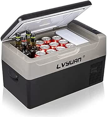 【新品】LVYUAN(リョクエン) 車載冷蔵庫 22Lポータブル 41uUWdbsINL.jpg