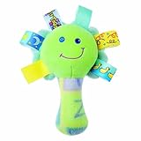Taggies SeeMe Rattle, Green by Taggies