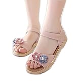 子供サンダル 女の子 サンダル キッズ 女の子 履きやすい マジックテープ お花 付き ビーチサンダル 軽量 耐磨 夏 ビーチ 子供靴 ガールズ かわいい ベビーシューズ 通園 通学 こども靴 柔らか