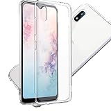FOR Galaxy A21 SC-42a TPUクリア携帯保護カバーシリカゲル薄型FOR Galaxy A21 SC-42a 全面保護防水黄色くなりにくい