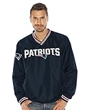 New England Patriots NFL g-iii " Stop & Go " Wordmarkプルオーバー刺繍ジャケット L