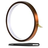 MMOBIEL ESD耐熱性ポリイミド強力粘着テープ 幅12mm 長さ30m 耐熱温度280℃