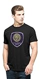 MLS Orlando City Soccer ClubメンズScrum Basic Tシャツ、スモール、ジェットブラック