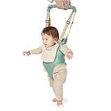 Shengshou 赤ちゃんベルトハーネス 歩行器 補助器具 (グリーン)