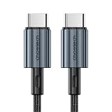 Type-C ケーブル Type-C to C USB ナイロンケーブル スマホ 充電ケーブル 丈夫PD 60W 対応 Android MacBook 充電コード 1.2m 最大 20V/3A 対応 急速充電 USB-C to Cケーブル XCC-1014 (1.2m)
