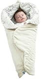 Wallaboo Baby Blanket with Durable Faux Suede and 100% Printed Pure Cotton, Ecru by Wallaboo [並行輸入品]