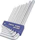 ＴＯＮＥ ロング六角棒Ｌ形レンチセット ９ｐｃｓ APL900
