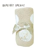 BAREFOOT DREAMS【ベアフットドリームス】 dreaming receiving blanket style531(並行輸入品) (Stone×White)