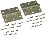 Stanleyハードウェアrpf179 3 – 1 / 2 " x 3 – 1 / 2 "標準重量の蝶番Primeコートホワイト