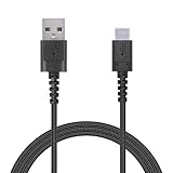 エレコム USB TYPE C ケーブル (USB A-USB C) 断線に強い高耐久モデル USB2.0 正規認証品 1.2m ブラック MPA-ACS12NBK