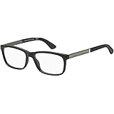 Tommy Hilfiger プラスチック長方形メガネ 55 0003 マットブラック