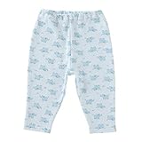 (チャックルベビー) chuckle BABY アニマル柄 レギンス 80cm 水色（ゾウ） P3575-80-30