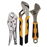 Olympia Tools 10-726 Pliers and Wrench Set, 3-Piece by Olympia Tools