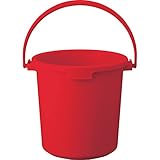 TRUSCO(トラスコ) PPカラーバケツ 22L 赤 TPPB-22-R