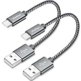 USB Type C ケーブル【1.8M 5本】CLEEFUN タイプｃケーブル 3A急速充電 QC3.0対応 USB A to USB C ケーブル 高耐久 ナイロン編み Galaxy S10 S9 S8 S20 Note 10/9/8, A20 A21 A30 A50, Xperia XZ1 XZ2 XZs, Switch などのType-C機器対応